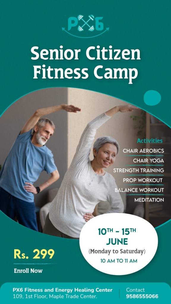 Senor Citizen Fitness Camp